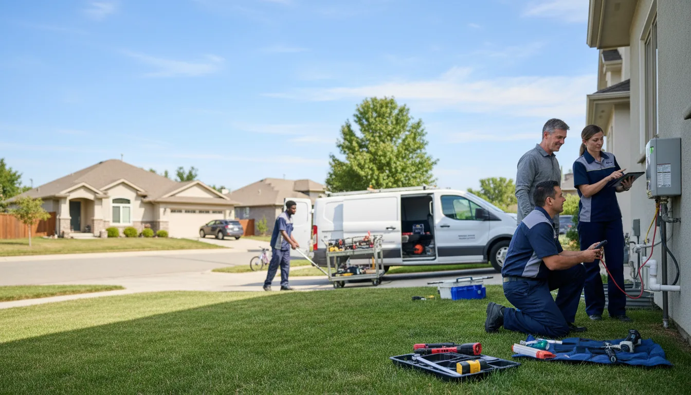 Tankless water heater service in Woodlake, CA